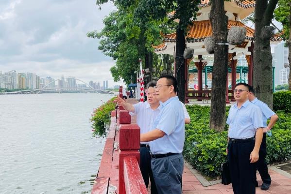 申彦锋与广州市副市长陈杰进行会谈